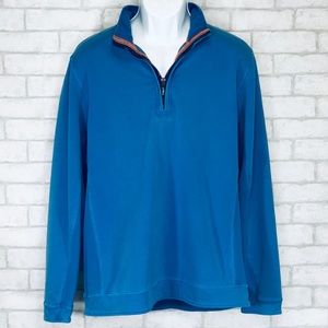 🏝Tommy Bahama Half-Zip Pullover (L)